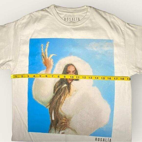 Oversized Rosalia Graphic Tee | White | S/M - Picture 7 of 9